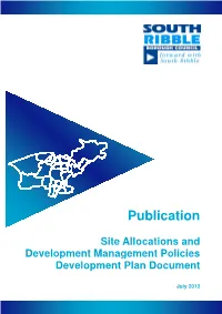 Site Allocations and Development Management Policies DPD