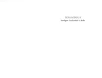 THE MANAGEMENT of Smallpox Eradication in India the MANAGEMENT of Smallpox Eradication in India