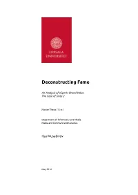 Deconstructing Fame