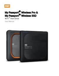 Wireless Pro & My Passport