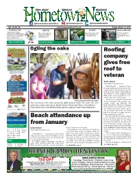 Beach Attendance up from January