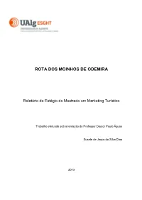 Rota Dos Moinhos De Odemira