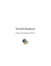 The Kid3 Handbook