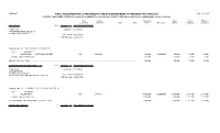 Final Assessment Roll Prepared by Oregon