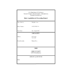 LOCALITY Data Acquisition & Processing Report 2018