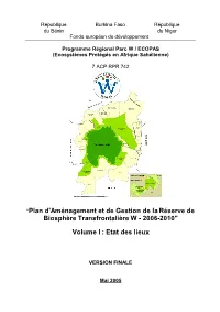 Volume I : Etat Des Lieux