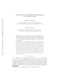 Arxiv:2103.06012V1 [Math.RA] 10 Mar 2021 1