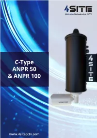 C-Type ANPR 50 & ANPR