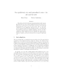 On Equidistant Sets and Generalized Conics: the Old and the New