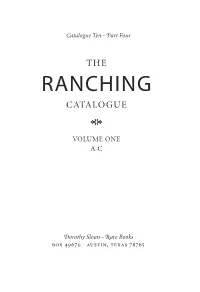 Ranch A-C Front.Qxd