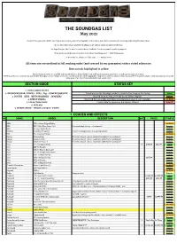 Soundgas Stock List