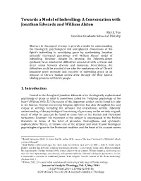 A Conversation with Jonathan Edwards and William Alston