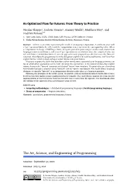 An Optimised Flow for Futures: from Theory to Practice