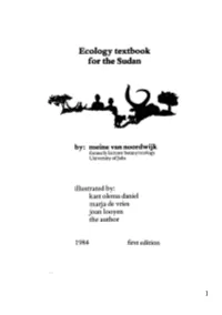 Ecology Textbook for the Sudan