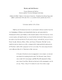 Mystics and Sufi Masters: Thomas Merton and Sufism