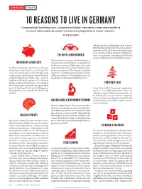 10 Reasons to Live in Germany