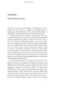 CHAPTER 1 Reinventing Discovery