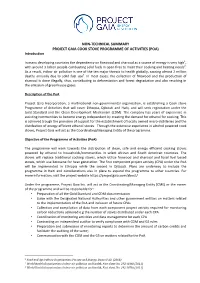 Non-‐Technical Summary Project Gaia Cook Stove