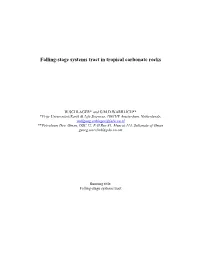 Record of Sea-Level Fall in Carbonate Rocks