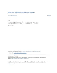 Steve Jobs [Review] / Isaacson, Walter Shawn Collins