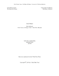 Top of Page Interview Information--Different Title