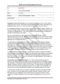 Skills and Employability Service
