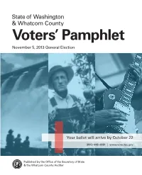 Voters' Pamphlet PERMIT NO