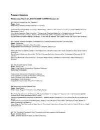 2012 Preliminary Program Draft 02