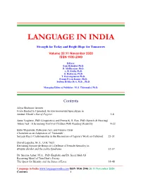 Language in India