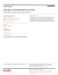 Simmel Studies