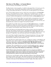 The Story of the Blues – a Concise History Harvard University Course Syllabus, Charles Sawyer