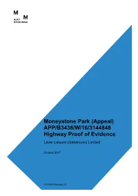 APP/B3438/W/16/3144848 Highway Proof of Evidence