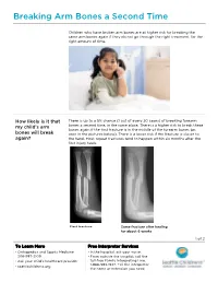 PE2812 Breaking Arm Bones a Second Time