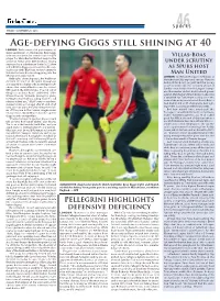 Age-Defying Giggs Still Shining at 40