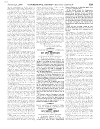 CONGRESSIONAL RECORD— Extensions of Remarks E25 HON