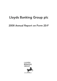 Form 20F (SEC Filing) 2008