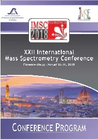 IMSC2018-PROGRAM.Pdf