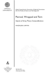 Aspects of String Theory Compactifications