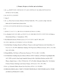 2. Women's Progress at the Bar and on the Bench MYTHOLOGY 29–30