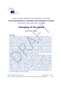 Briefing Paper November 2010