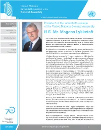 H.E. Mr. Mogens Lykketoft