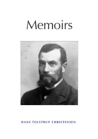 HANS TOLSTRUP CHRISTENSEN Foreword by Translators