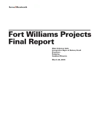 Fort Williams Projects Final Report