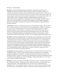 Mentor Bios 2013