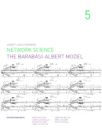Network Science the Barabási-Albert Model