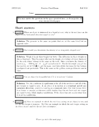 Short Answers