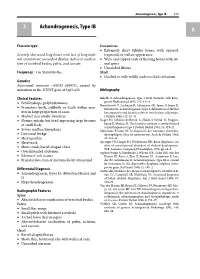 2 Achondrogenesis, Type IB A