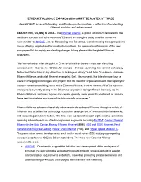 Ethernet Alliance Expands Subcommittee Roster by Three
