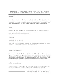 EXTRACTION of BERYLLIUM-10 from SOIL by FUSION Summary