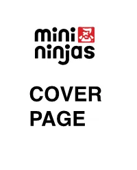 Mini Ninjas Instruction Manual